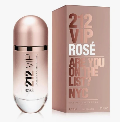 Kvepalai moterims Carolina Herrera 212 VIP Rose EDP, 80 ml