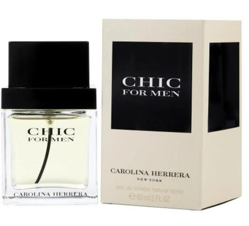 Kvepalai vyrams Carolina Herrera Chic For Men EDT, 60 ml