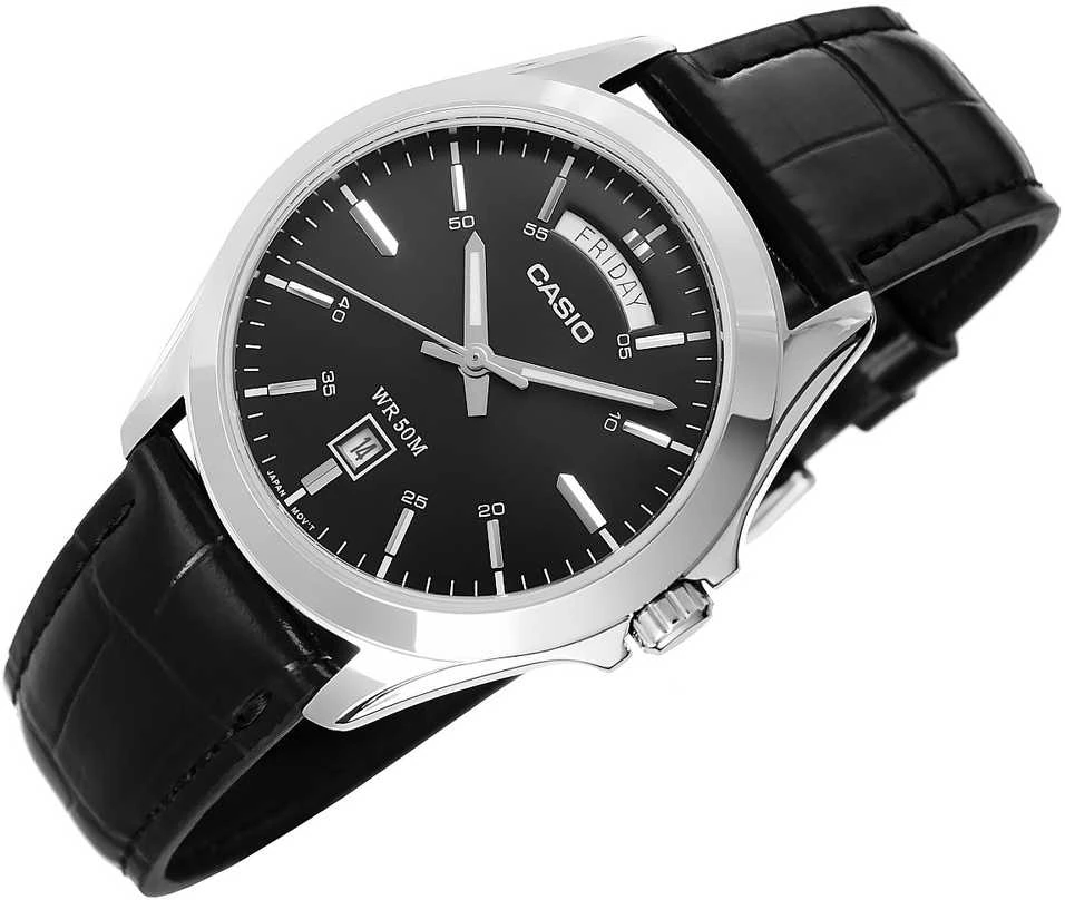 CASIO MTP-1370L-1A VYRIŠKAS LAIKRODIS (zd116b) + DĖŽUTĖ