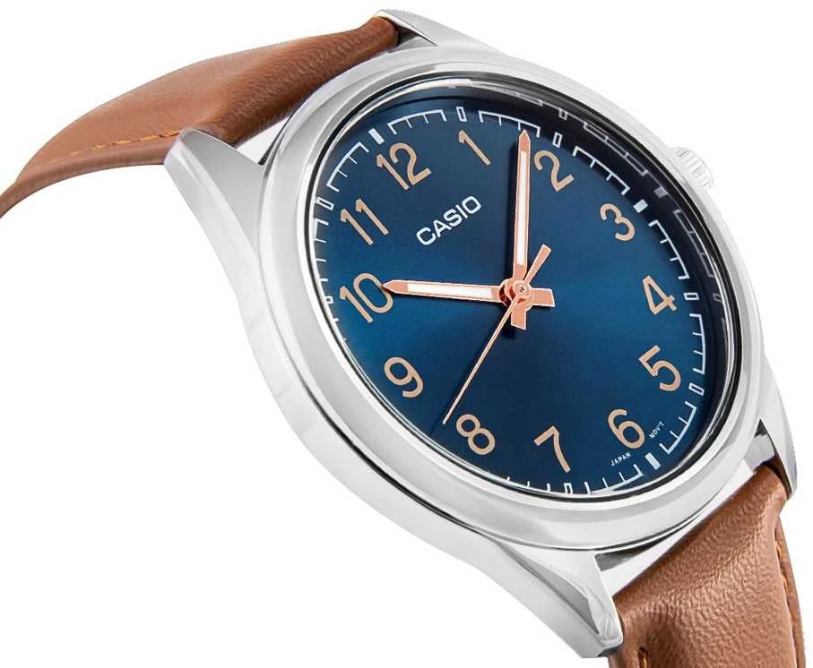 CASIO VYRIŠKAS LAIKRODIS MTP-V005L-2B4 (zd066i) + DĖŽUTĖ