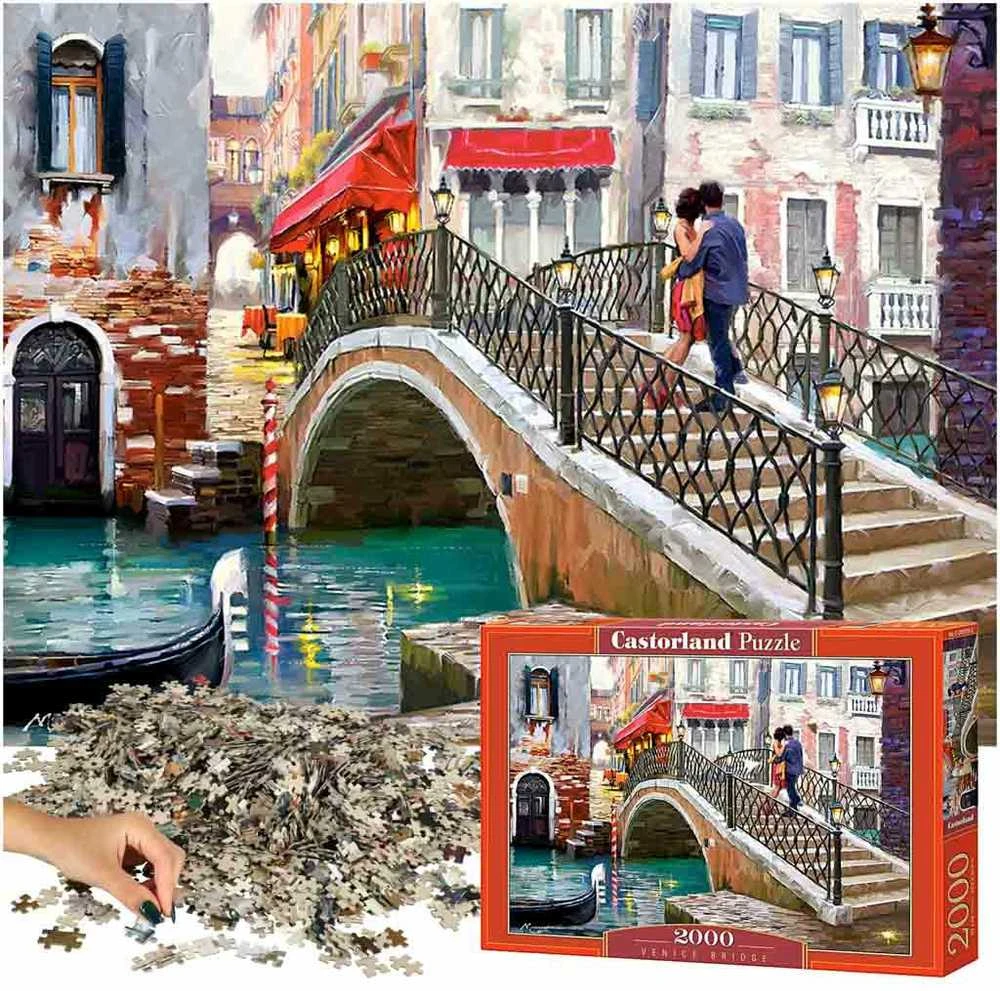Castorland Dėlionė 2000 vnt. - Venecijos tiltas