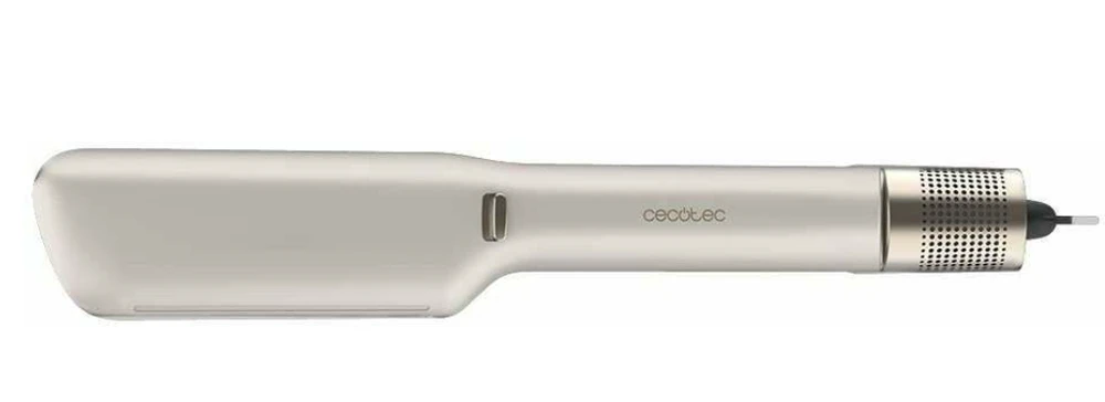 Cecotec Plaukų tiesintuvas | Air Lisse šampano skonio | Keraminė kaitinimo sistema | Jonizavimo funkcija | Temperatūra (maks.) 230 °C | Temperatūra (min.) 100 °C | Kaitinimo lygių skaičius: 3 | 1600 W | Šampano skonio