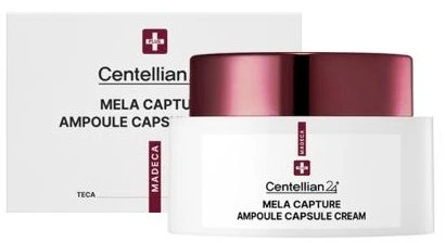 Centellian24 Madeca Mela Capture Ampoule Capsule Kreminis drėkinamasis ir skaistinamasis veido kremas, 55 ml