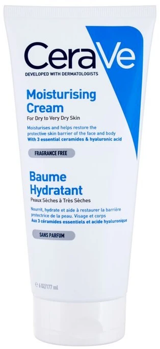Drėkinantis kremas sausai iki labai sausai odai Cerave, 177 ml