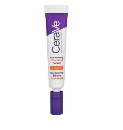 CeraVe Skin Renewing Vitamin C Serum veido serumas, 30 ml