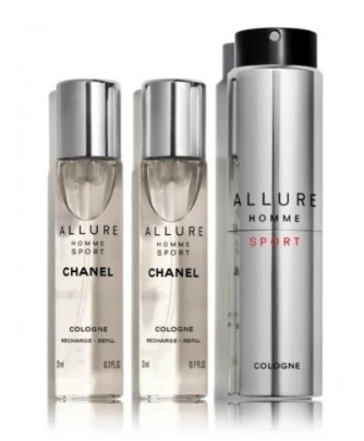 Chanel Allure Homme Sport rinkinys vyrams, 60 ml