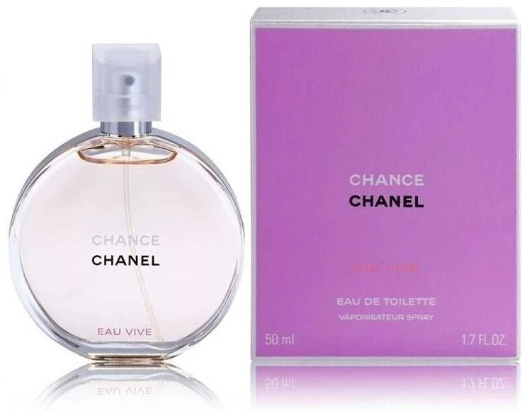 Chanel Chance Eau Vive EDT tualetinis vanduo moterims, 50 ml