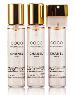 Chanel Coco Mademoiselle EDT tualetinis vanduo moterims, 3x20 ml