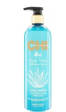 CHI Išryškinantis garbanas šampūnas su alavijais ir agavų sultimis 340 ml