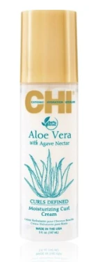 CHI Drėkinantis kremas garbanoms su alavijais ir agavų sultimis 147 ml