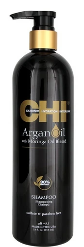 Farouk Systems Šampūnas su argano ir moringų aliejumi CHI Argan Oil Šampūnas 739ml