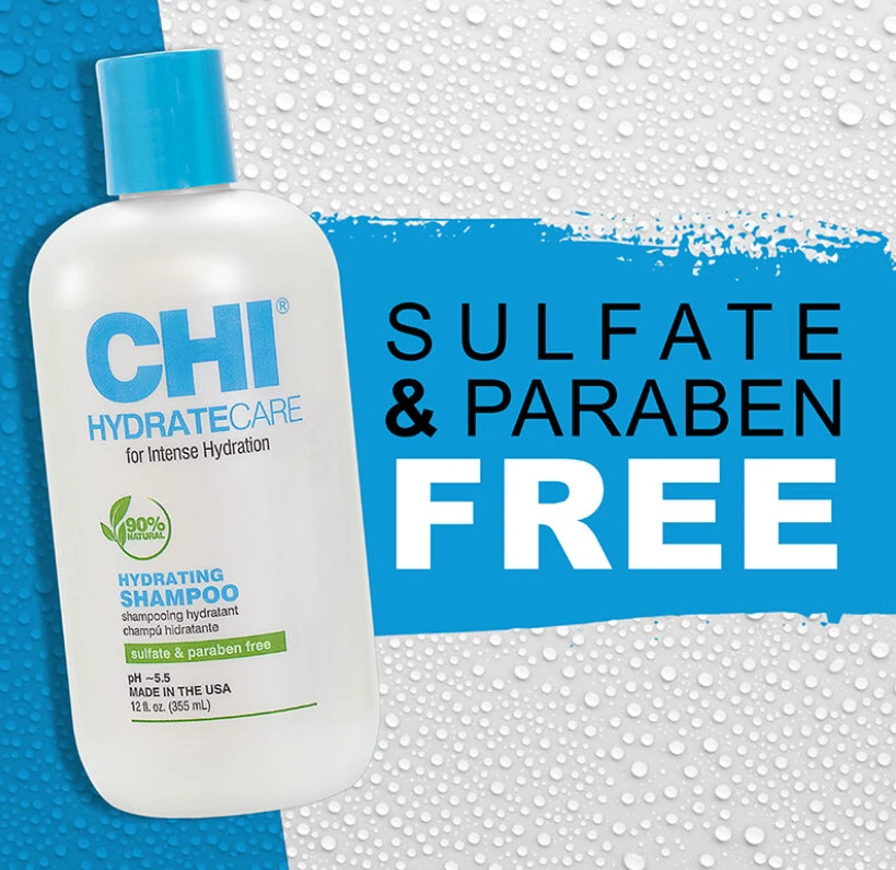 CHI HydrateCare drėkinamieji šampūnai, 355 ml