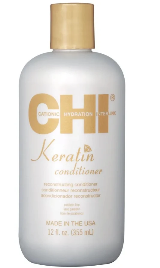 Atkuriamasis pažeistų plaukų kondicionierius CHI Keratin Conditioner 355 ml