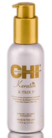 Ilgalaikio poveikio tiesinimo priemonė CHI Keratin K-TRIX 5 Smoothing Treatment 115ml