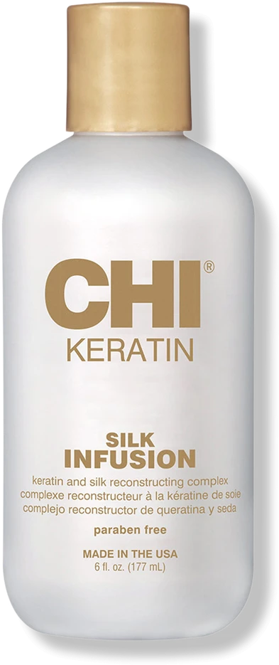 Keratino ir šilko kompleksas plaukams CHI Keratin Silk Infusion, 177 ml