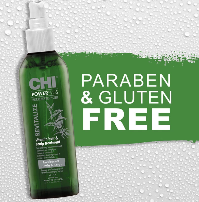 CHI POWERPLUS Galvos odos purškiklis su vitaminais 104 ml