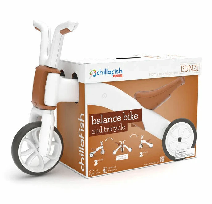 Chillafish Naujiena! Chillafish Bunzi balansinis dviratukas - transformeriai mažiesiems 2 viename kupranugario formos nuo 1 iki 3 metų CPBN03CAM