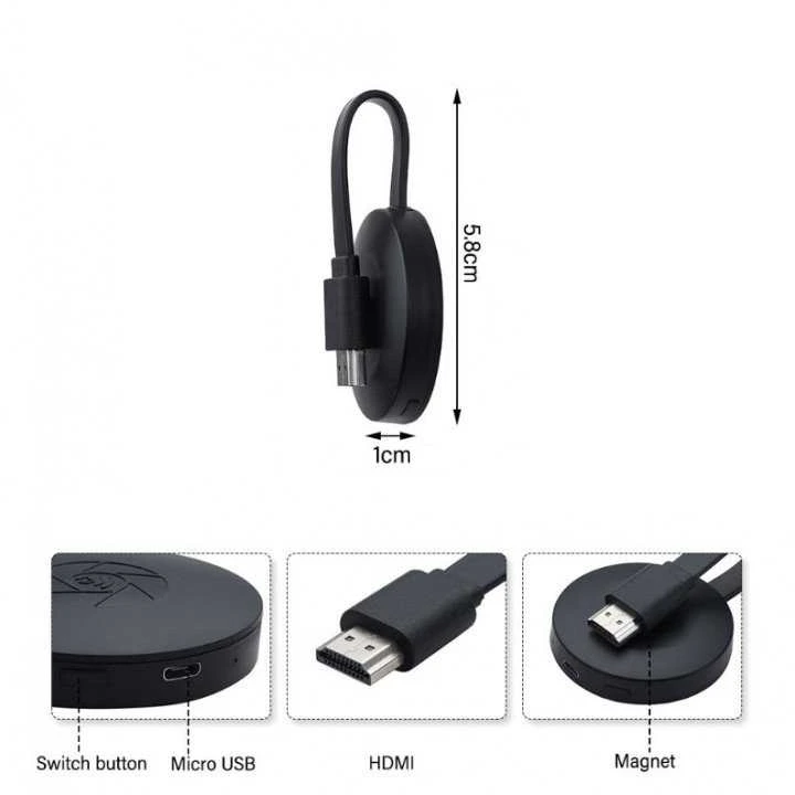 Mirascreen G2 – Airplay Mirroring Screen – Miracast Android