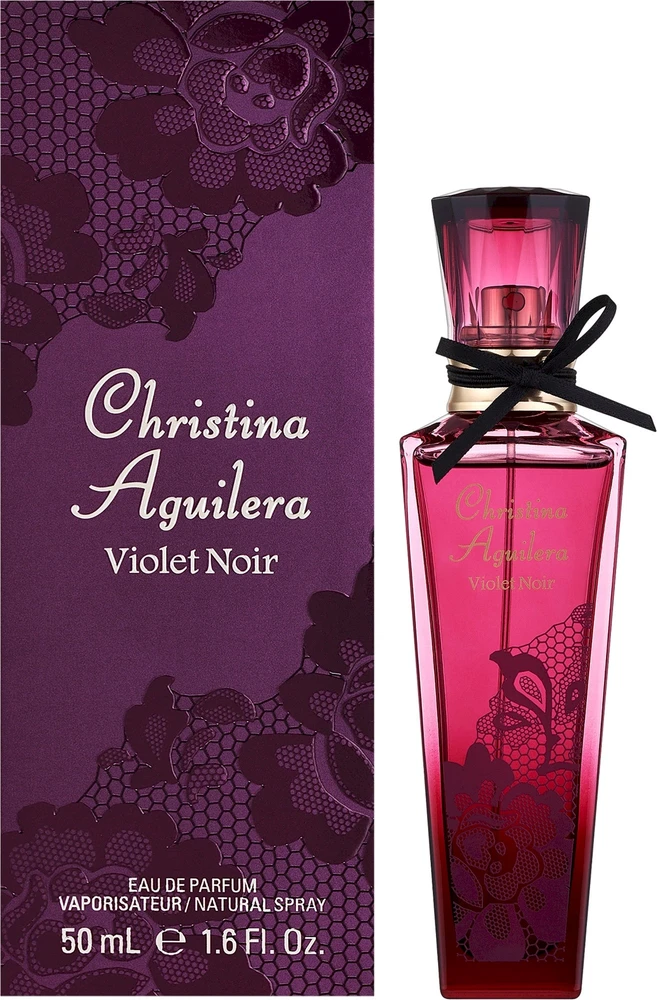 Christina Aguilera Violet Noir EDP parfumuotas vanduo moterims, 50 ml