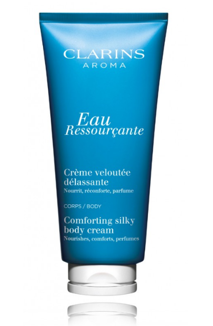 Clarins Aroma Eau Ressourcante Comforting Silky Body Kreminis Body Kreminis moterims, 200 ml