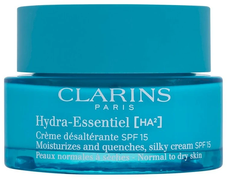 Clarins Hydra-Essentiel [HA²] Drėkinamasis veido kremas su SPF15, 50 ml