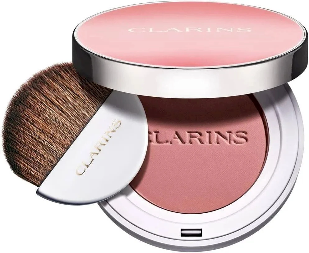 „Clarins Joli Blush“ kompaktiška skaistalų pudra, 03 „Cheeky Rose“, 5 g