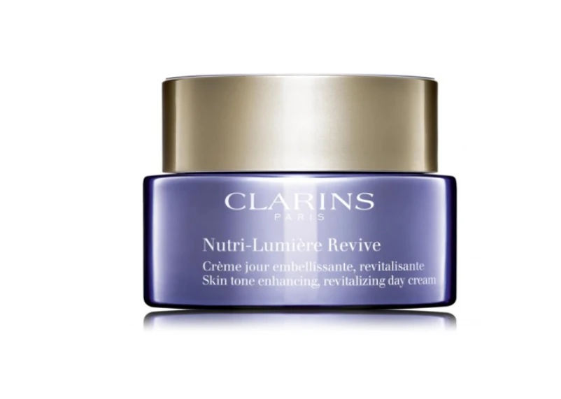 Clarins Nutri-Lumiére Revive Skin Tone Enhancing, Revitalizing Day Kreminis Day Kreminis moterims, 50 ml