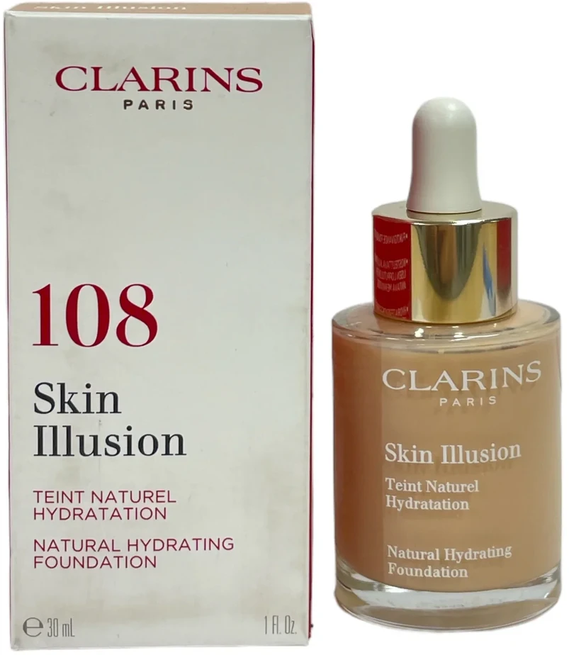 Clarins Skin Illusion Natural Hydrating Makeup moterims, 30 ml