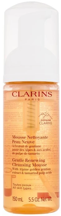 Clarins Gentle Renewing Cleansing Mousse moterims, 150 ml