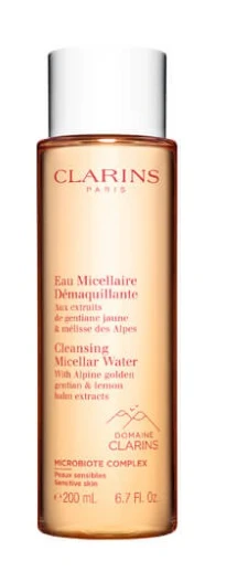 Clarins Valomasis micelinis vanduo micelinis vanduo makiažo šalinimui 200ml