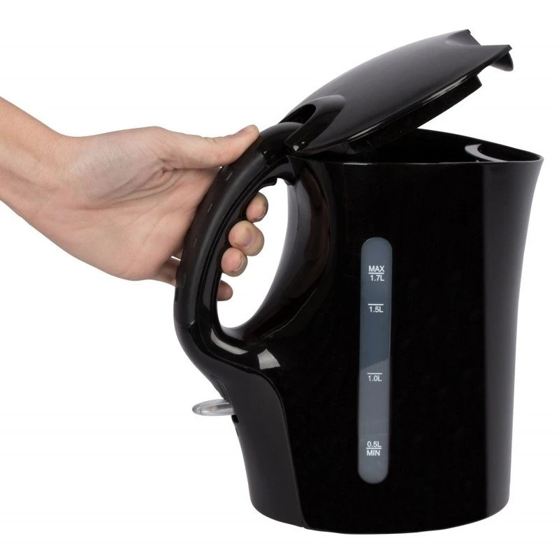 Clatronic WK 3819 electric virdulys 1.7 L 2200 W Juodas
