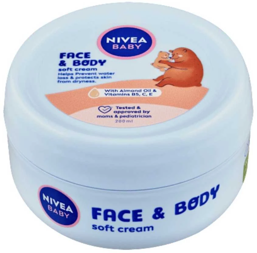 Nivea Baby Face & Body Soft Kreminis Day Kreminis