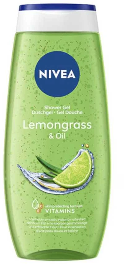 Nivea Lemongrass & Oil Dušo želė unisex, 250 ml