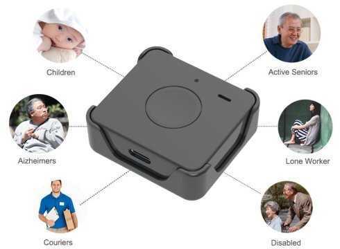 Coach Concox Qbit™ M GPS sekiklis