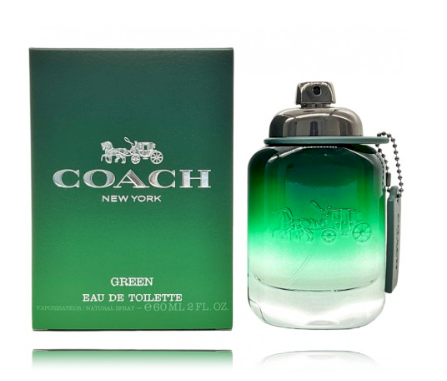 Coach Žalias EDT tualetinis vanduo vyrams, 40 ml