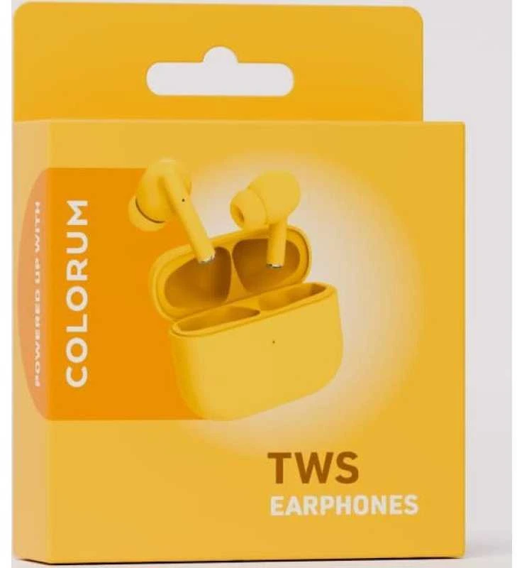 COLORUM TWS „Bluetooth“ ausinės CTWS-05 xYellow