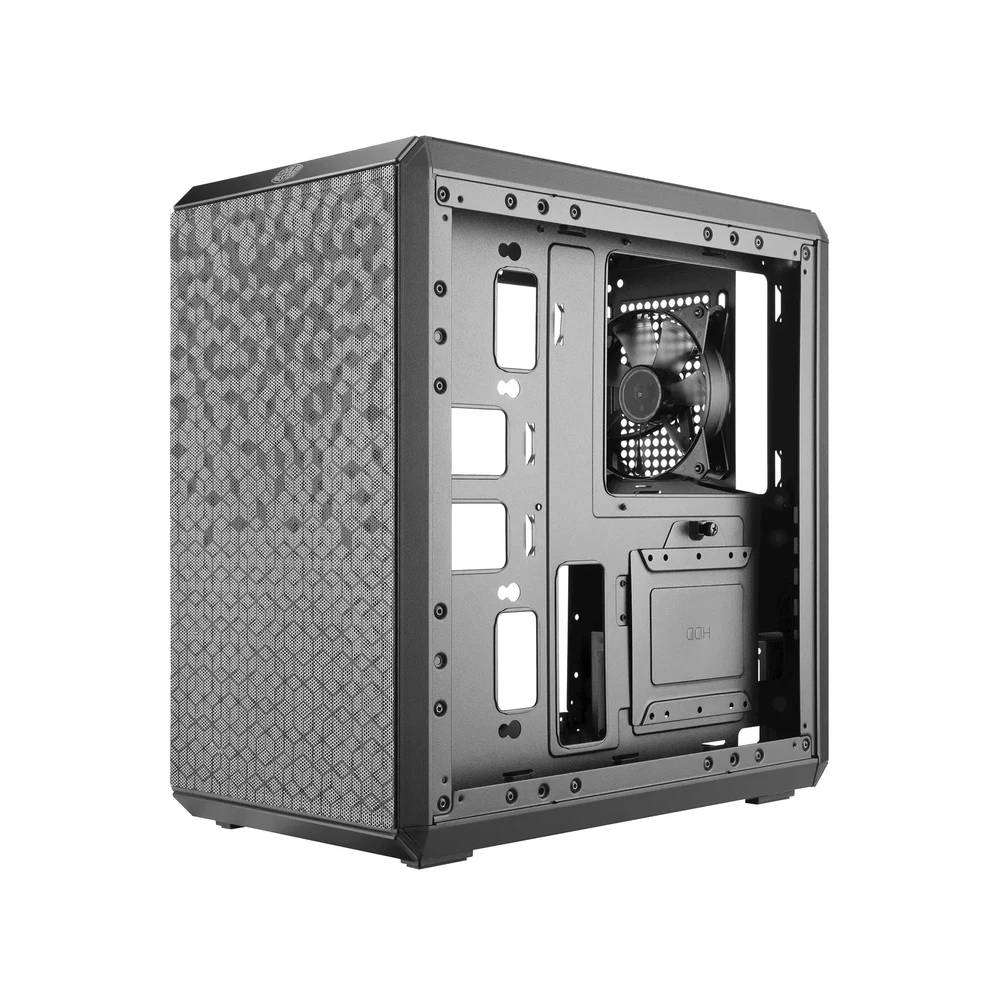 Cooler Master MasterBox Q300L MCB-Q300L-KANN-S00 Šoninis langas, USB 3.0 x 2, Mic x1, Spk x1, Juodas, Micro ATX, Maitinimo šaltinis yra Ne