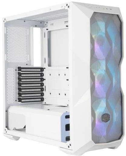 COOLER MASTER PC dėklas MasterBox TD500 V2 Mesh ARGB baltas