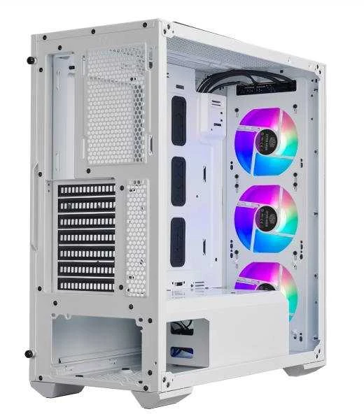 COOLER MASTER PC dėklas MasterBox TD500 V2 Mesh ARGB baltas