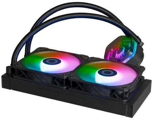 Procesoriaus Aušintuvas - Cooler Master MasterLiquid 240 ARGB Baltas