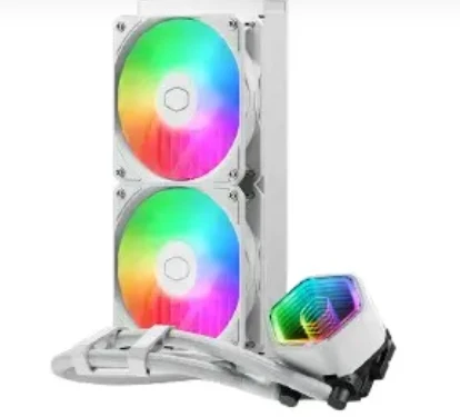 Cooler Master MasterLiquid 240 Core II ARGB baltas