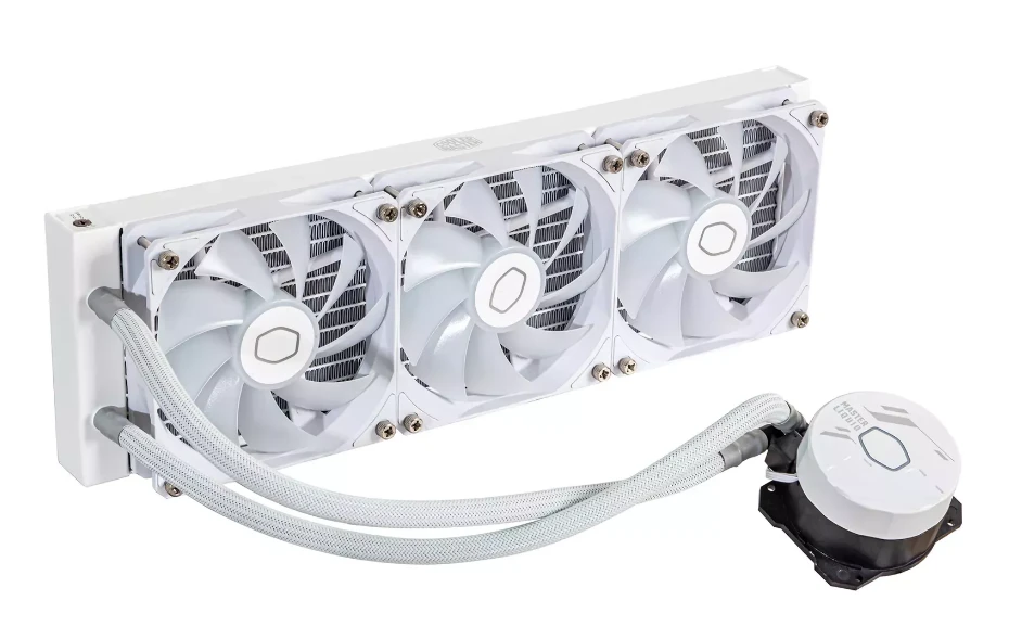 COOLER MASTER CPU vandens aušinimas Masterliquid 360L Core ARGB Baltas