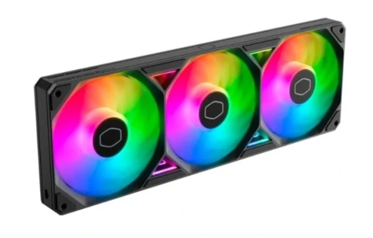 „Cooler Master Cooler Master SickleFlow Edge 360 ARGB“ ventiliatorius (juodas)