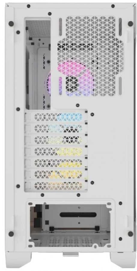 Corsair | RGB Tempered Glass PC Case | 3000D | Side window | Mid-Tower | Baltas