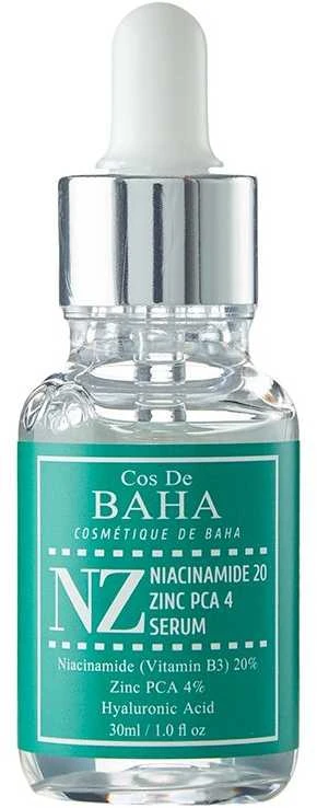 COS DE BAHA Niacinamide 20% Zinc 4% Serum (NZ) 30 ml