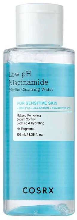 COSRX Low pH Niacinamide Micellar Cleansing Vanduo micelinis vanduo, 100 ml