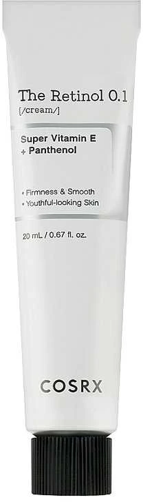 Cosrx The Retinol 0.1 Cream Glotninantis veido kremas su retinoliu, 20 ml