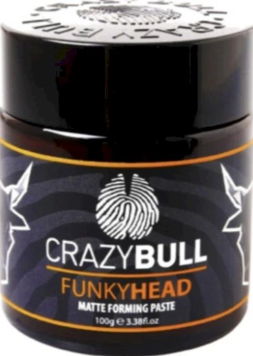 Crazy Bull Funky Head matinė formuojamoji pasta plaukams, 100 g