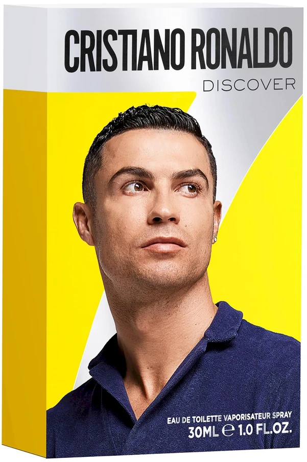 Cristiano Ronaldo Discover EDT tualetinis vanduo vyrams, 30 ml