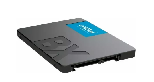 Crucial | BX500 | 1000 GB | SSD sąsaja SATA | Skaitymo greitis 540 MB/s | Rašymo greitis 500 MB/s